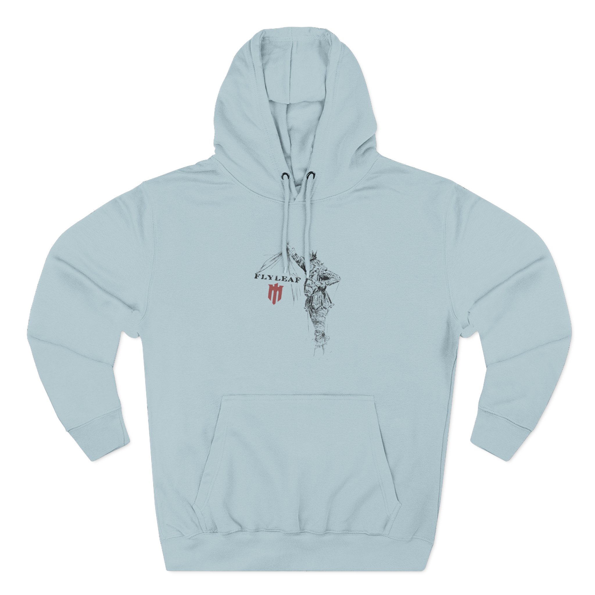 Flyleaf Three-Panel Fleece Hoodie