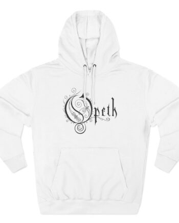 Opeth Logo Three-Panel Fleece Hoodie