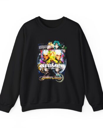 Grimes Sailor Moon Unisex Heavy Blend Crewneck Sweatshirt