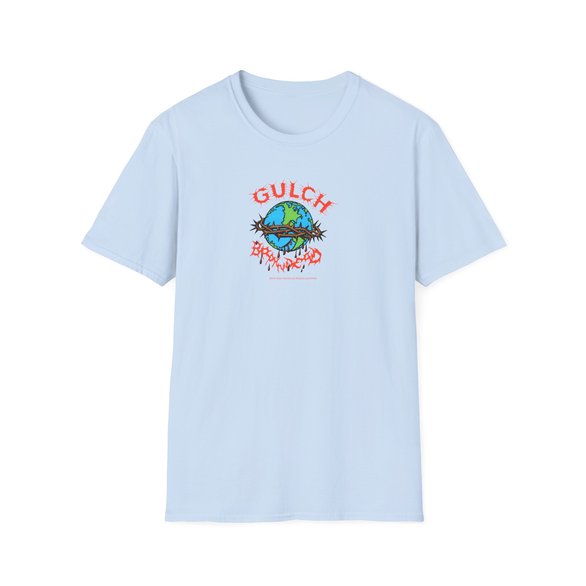 Gulch x Brain Dead final show Unisex Softstyle T-Shirt