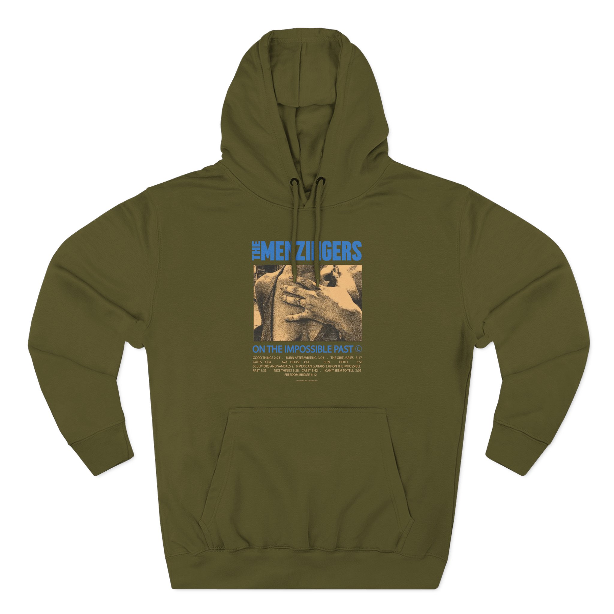 The Menzingers Otip 10th Anniversary Three-Panel Fleece Hoodie