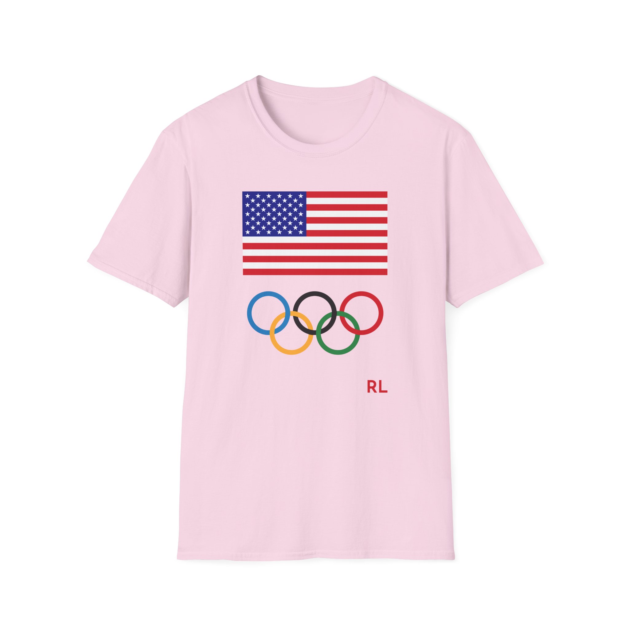 Nina Dobrev Polo Falph Lauren Team Usa Unisex Softstyle T-Shirt