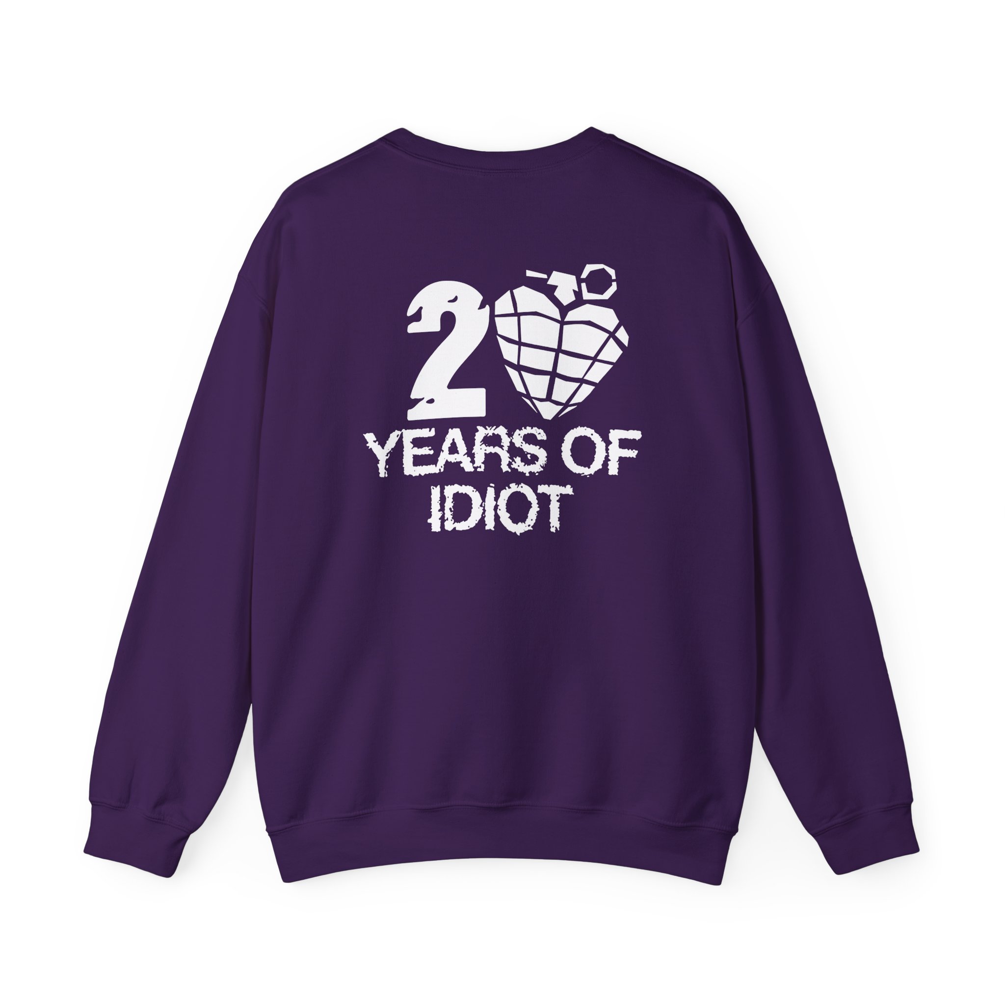 Green Day 20 Years of Idiot Unisex Heavy Blendâ„¢ Crewneck Sweatshirt