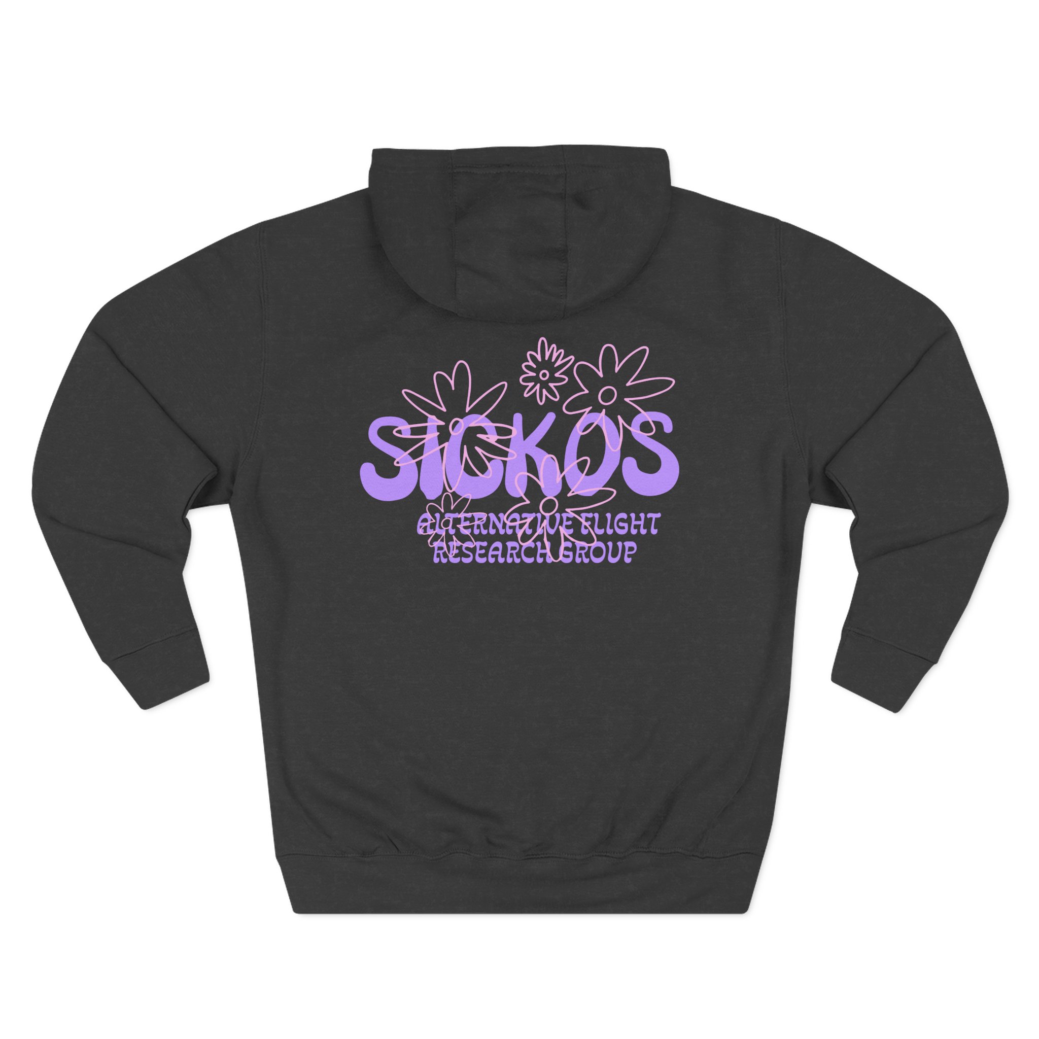 Sickos Three-Panel Fleece Hoodie