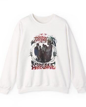 Jefferson Airplane Rainbow Band Photo Unisex Heavy Blend™ Crewneck Sweatshirt