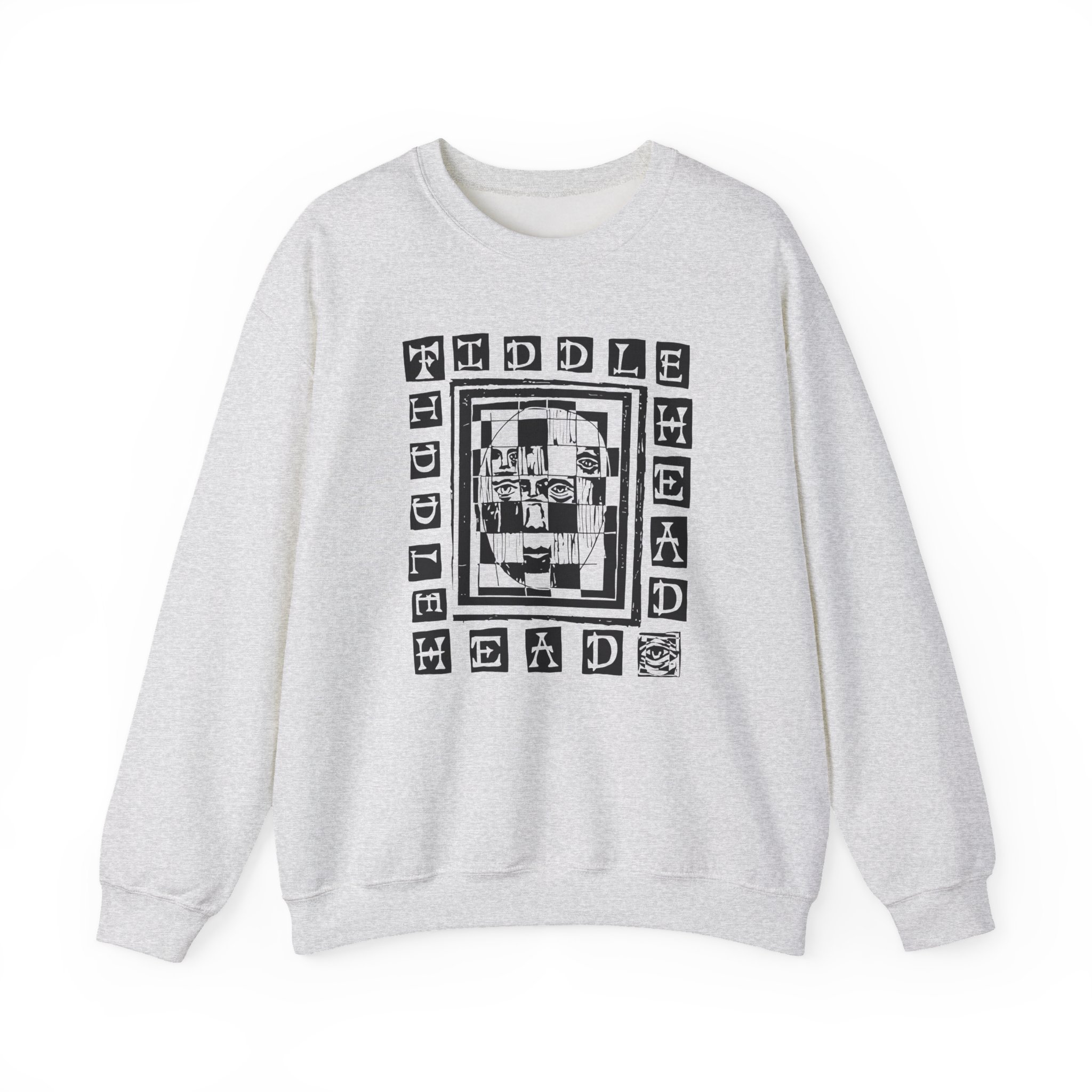 Fiddlehead Mosaic Unisex Heavy Blendâ„¢ Crewneck Sweatshirt
