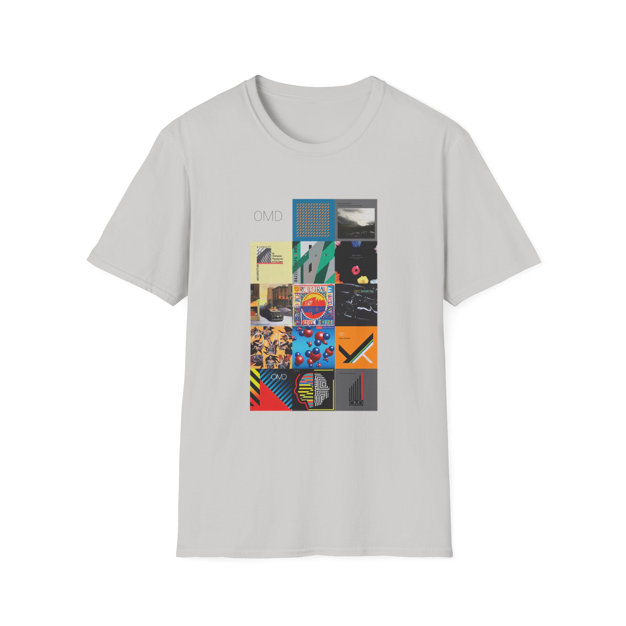 Omd Discography Unisex Softstyle T-Shirt