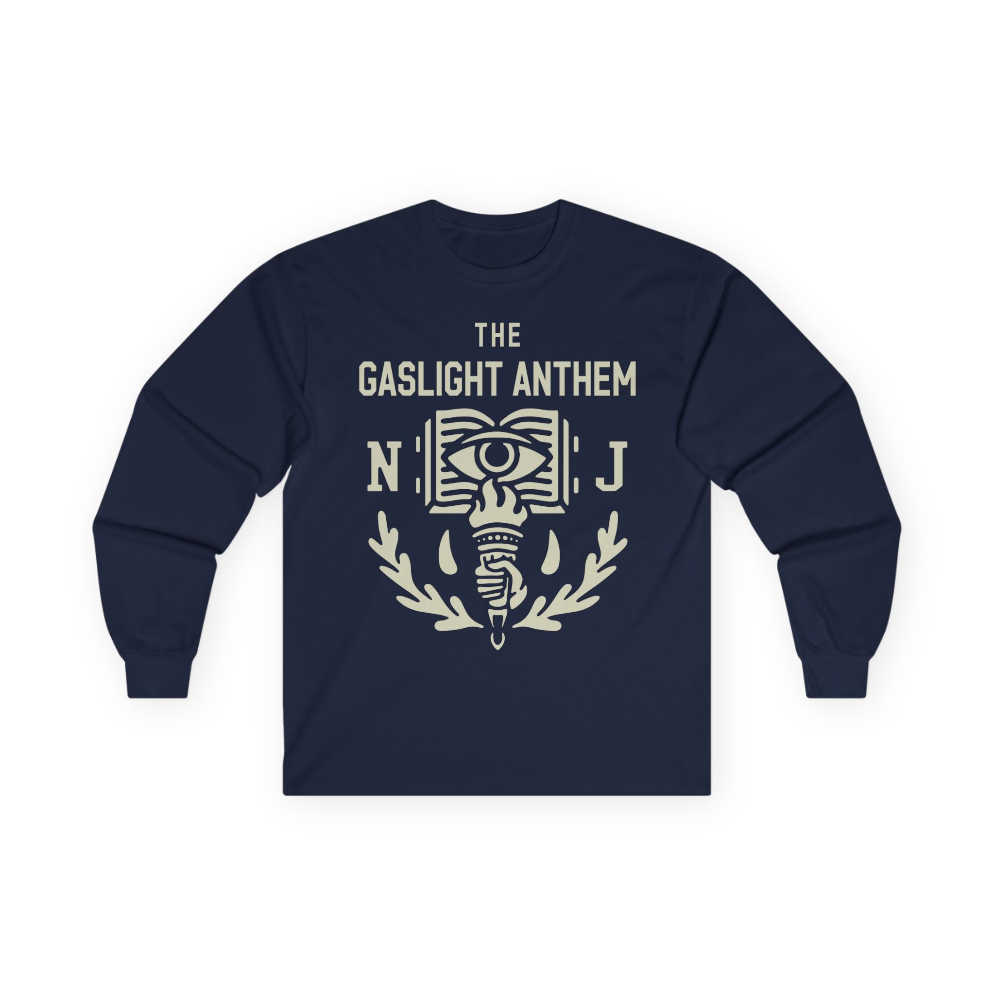 Gaslight Anthem NJ Eye Banner Unisex Ultra Cotton Long Sleeve Tee