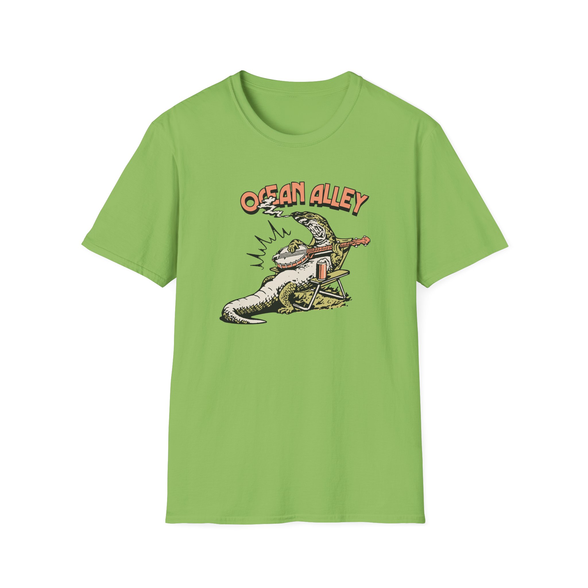Ocean Alley Lizard Unisex Softstyle T-Shirt