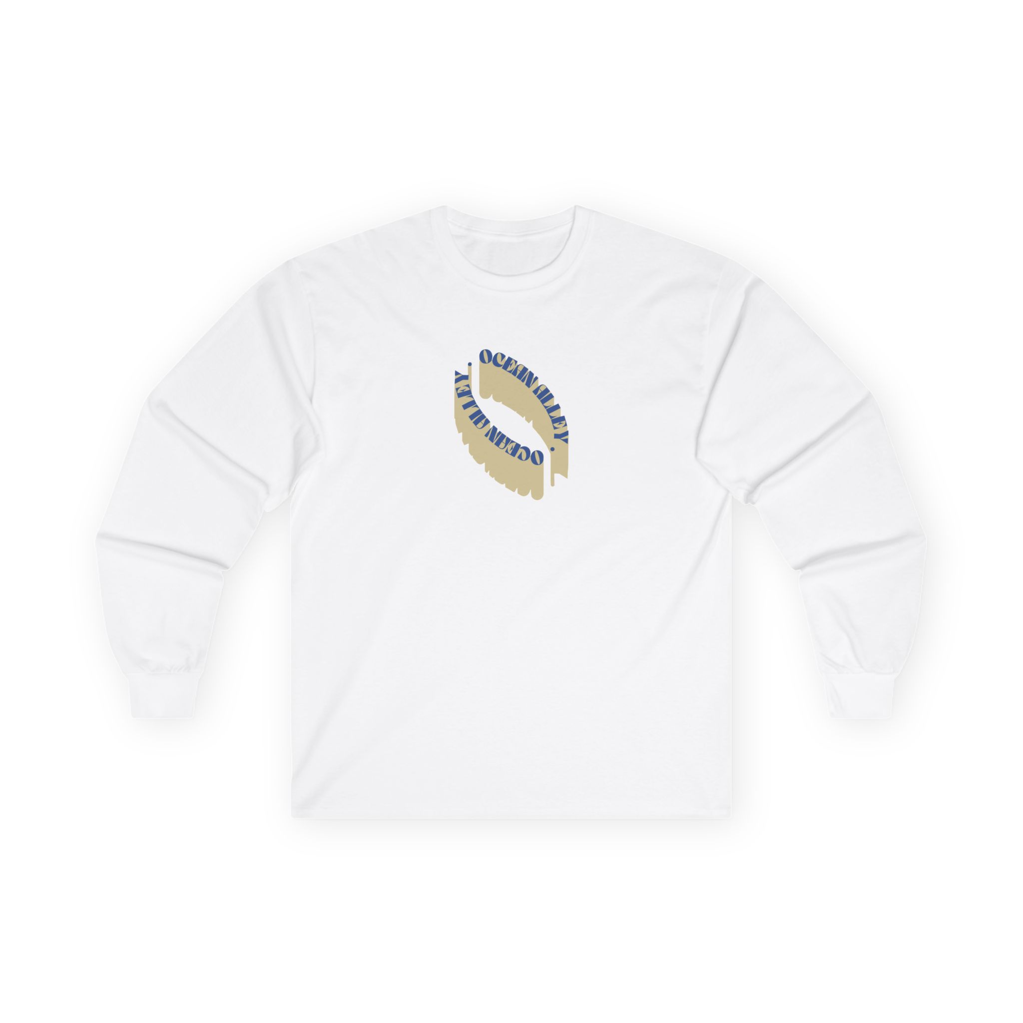Ocean Alley Semi Circle Unisex Ultra Cotton Long Sleeve Tee