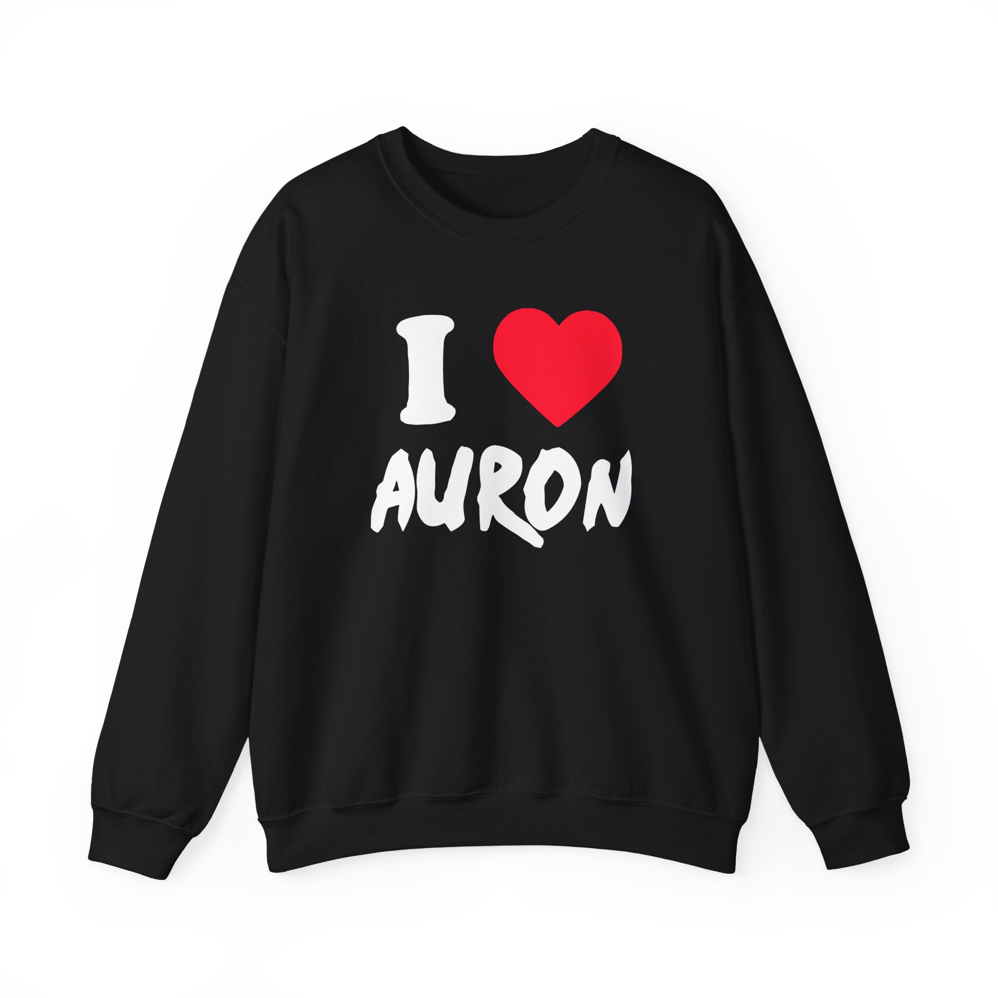 Auronplay I Heart Auron Unisex Heavy Blendâ„¢ Crewneck Sweatshirt
