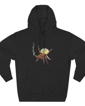 Suki Waterhouse Spidermuffin Three-Panel Fleece Hoodie