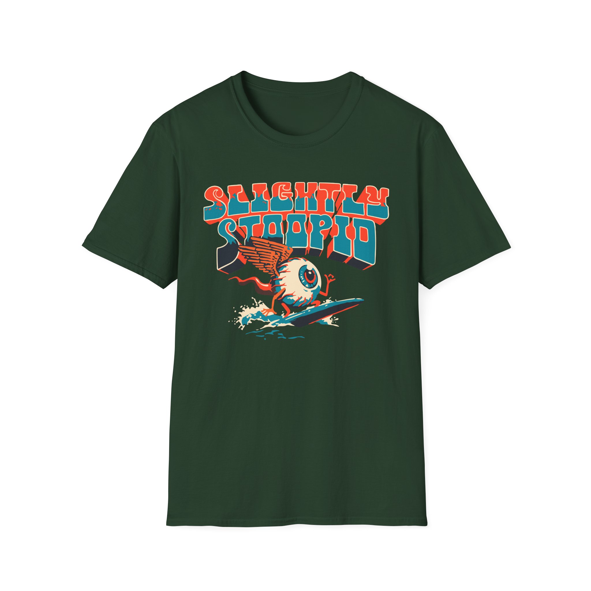 Slightly Stoopid Surfing Eyeball Unisex Softstyle T-Shirt