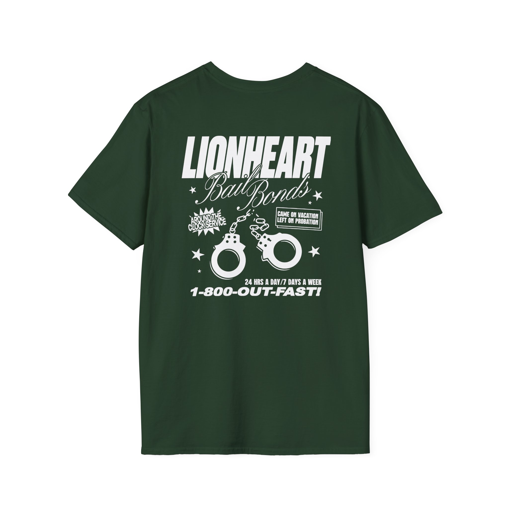 Lionheart "Bail Bonds" Unisex Softstyle T-Shirt