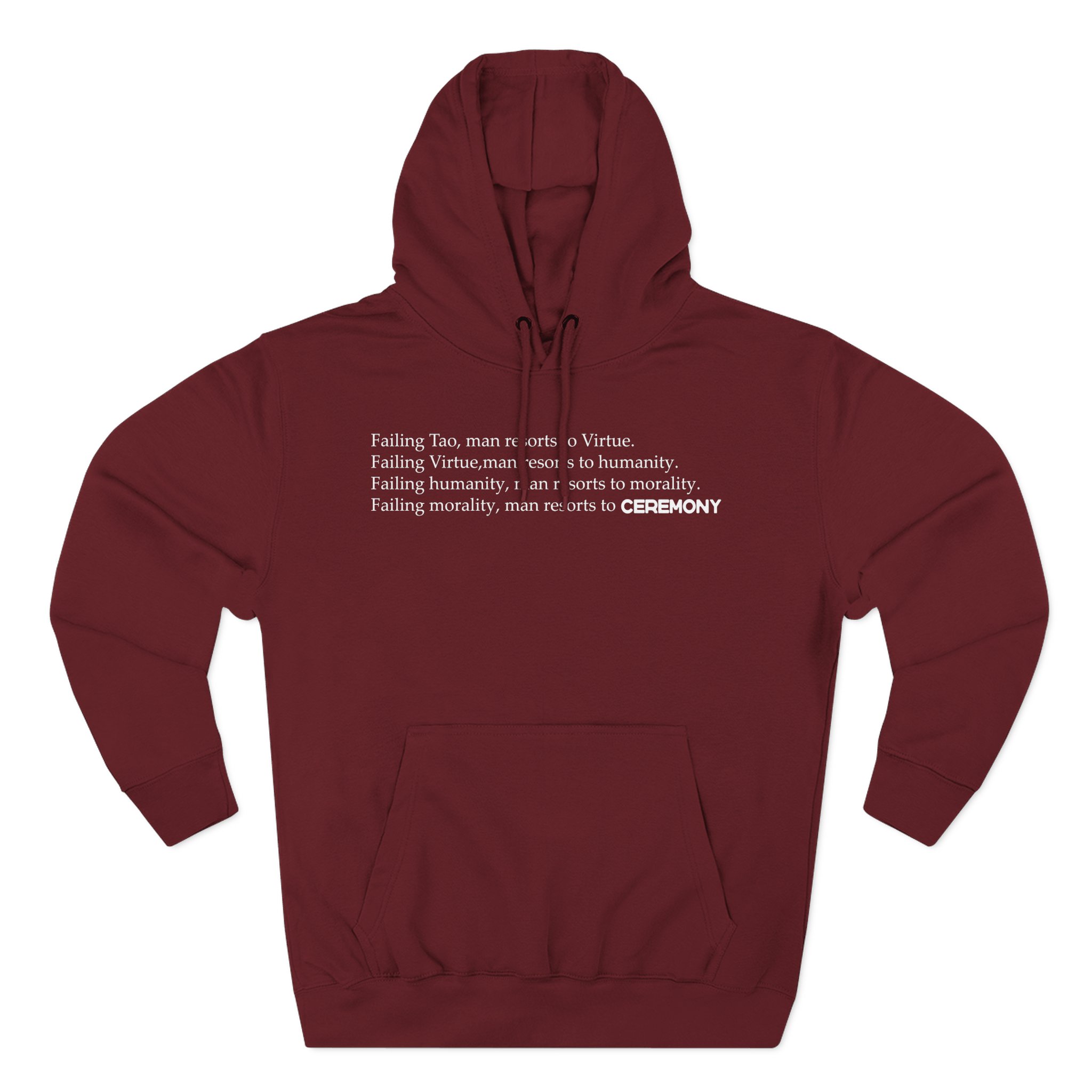 Ceremony Real Bay Three-Panel Fleece Hoodie