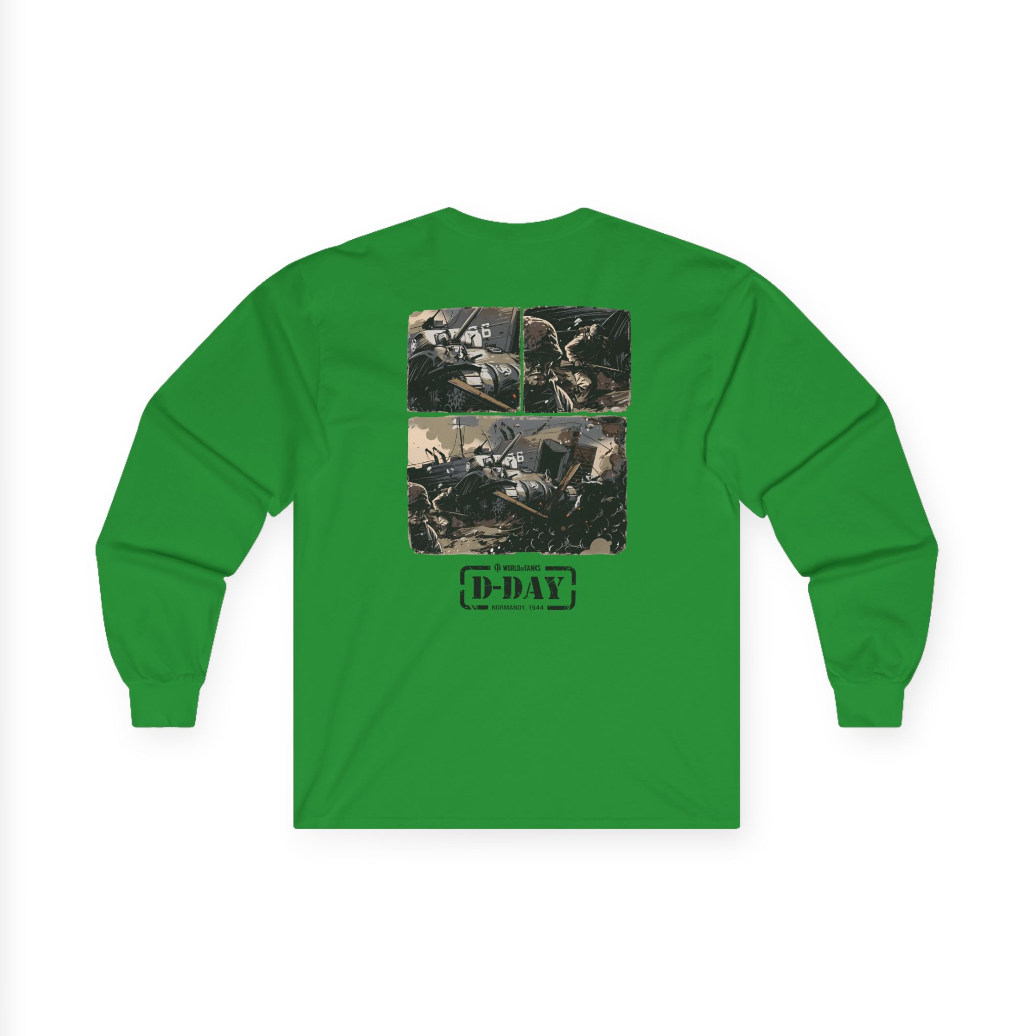 World of Tank Wot D-day Fury Storm Unisex Ultra Cotton Long Sleeve Tee