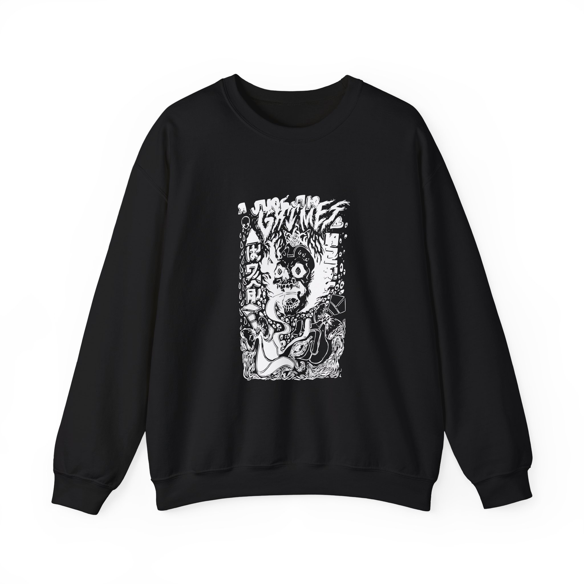 Grimes Vission Unisex Heavy Blend Crewneck Sweatshirt