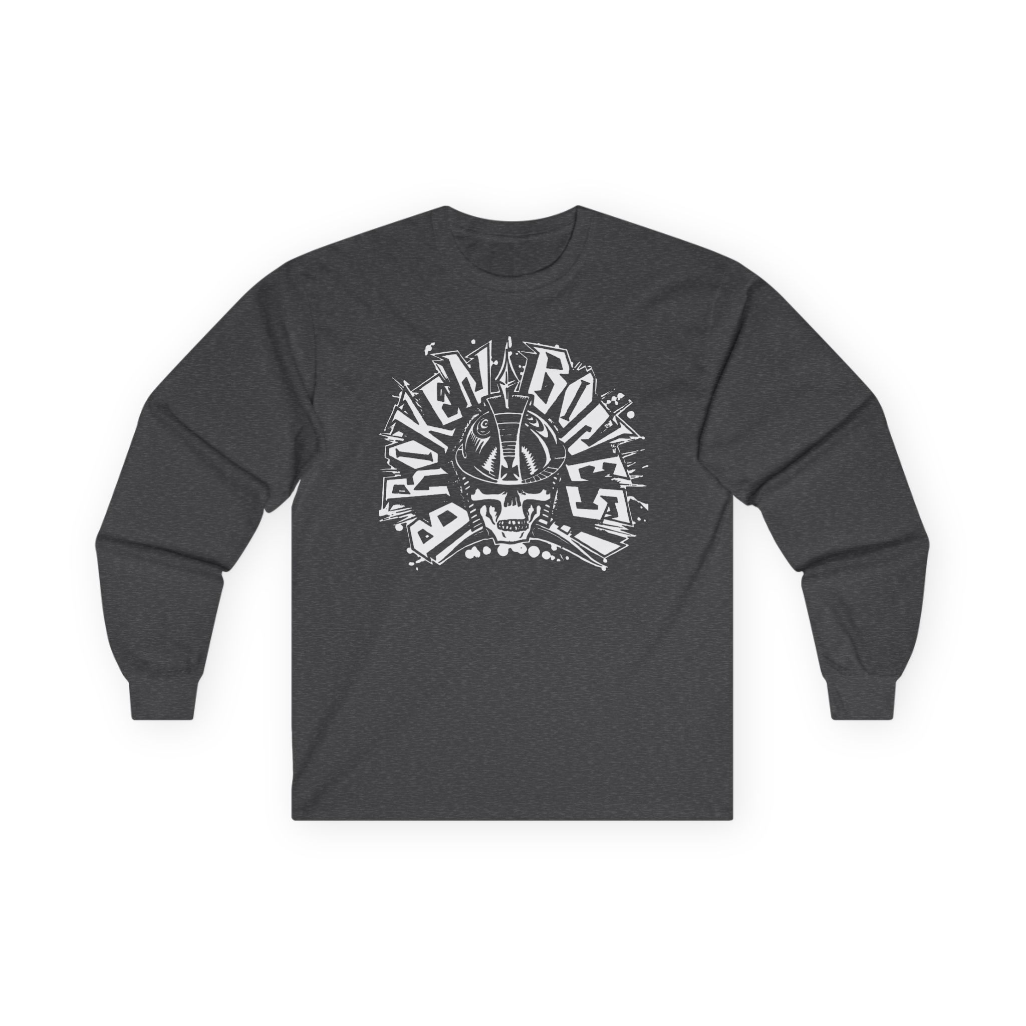 Broken Bones Skull Logo Unisex Ultra Cotton Long Sleeve Tee