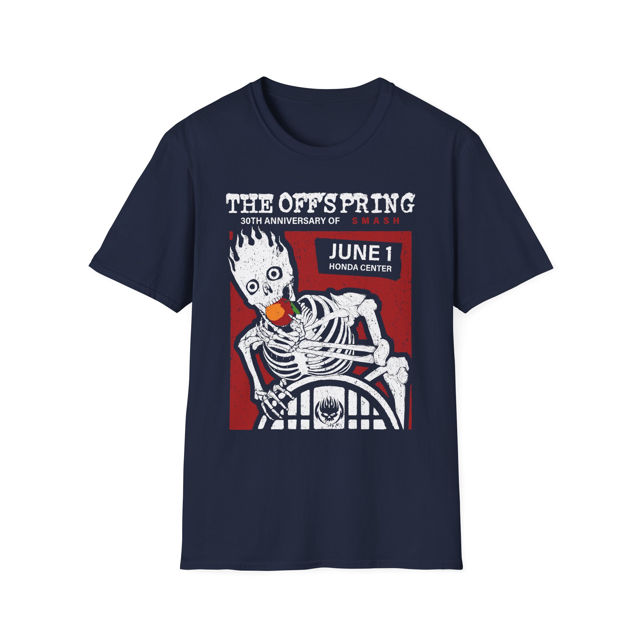 The Offspring Smash Anniversary Show at the Honda Center Unisex Softstyle T-Shirt