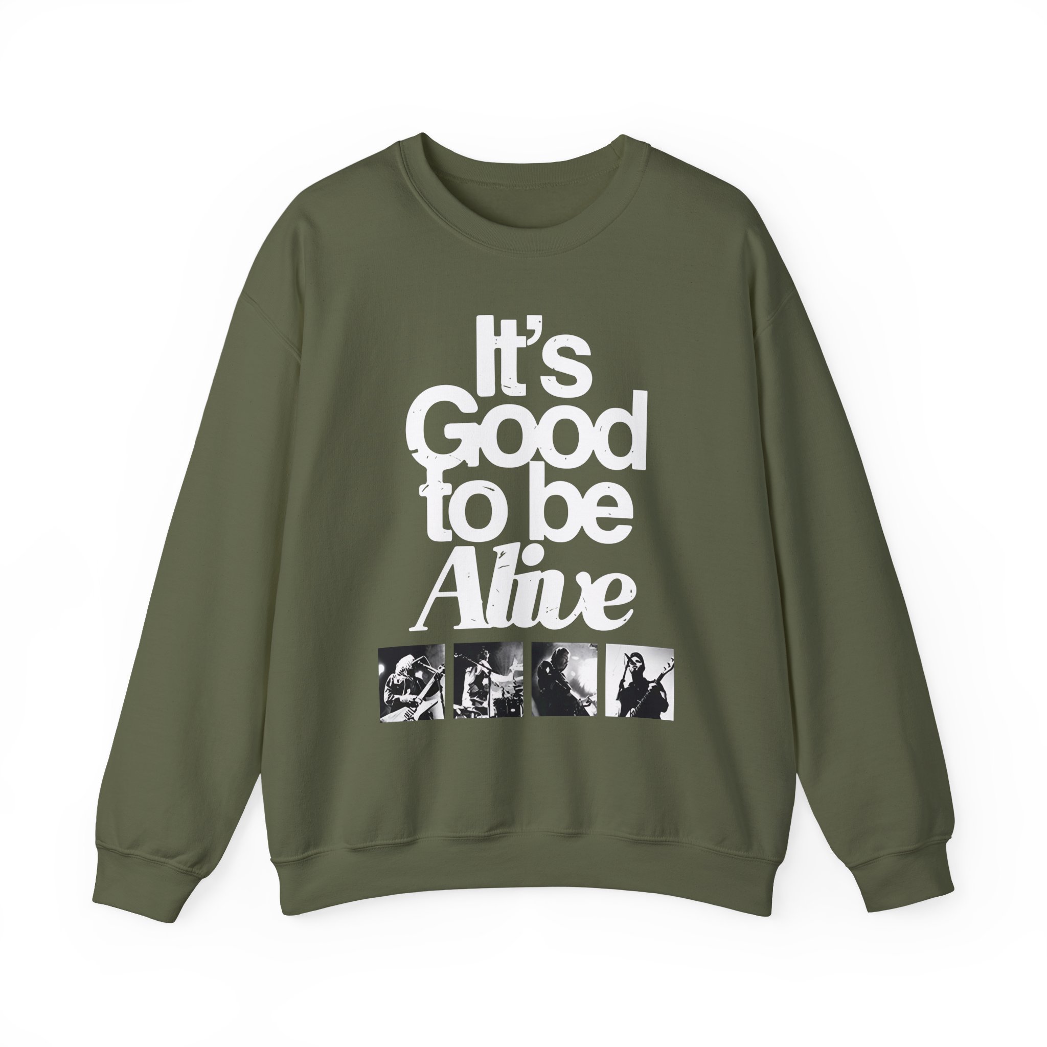 Gaslight Anthem Good to Be Alive Unisex Heavy Blendâ„¢ Crewneck Sweatshirt