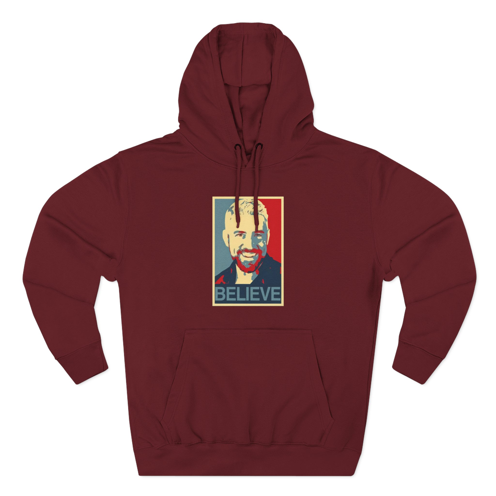 Joe Hendry Believe Three-Panel Fleece Hoodie