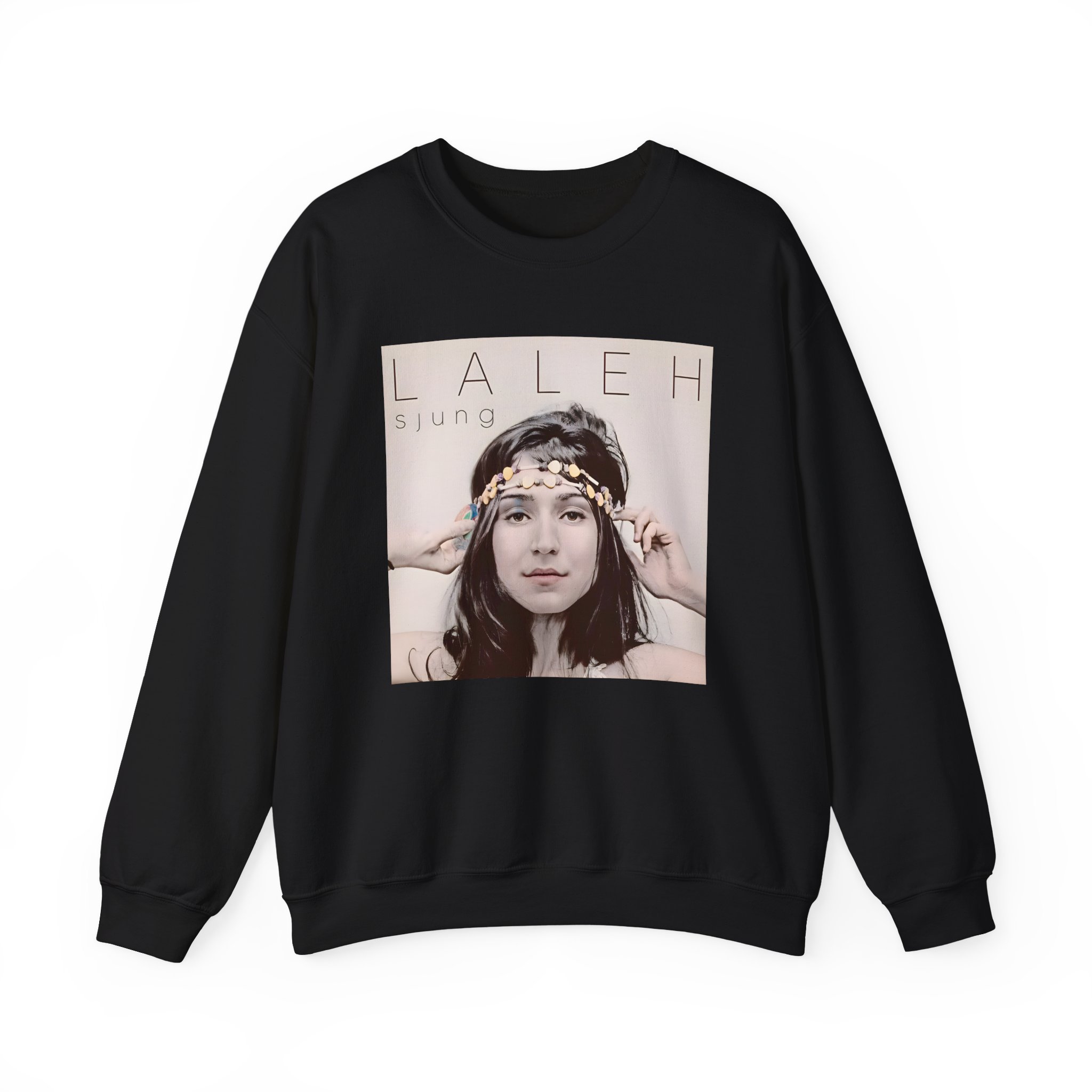 Laleh Sjung Album Cover Unisex Heavy Blendâ„¢ Crewneck Sweatshirt