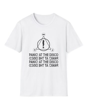Panic at the Disco Stacked Wave Logo Unisex Softstyle T-Shirt