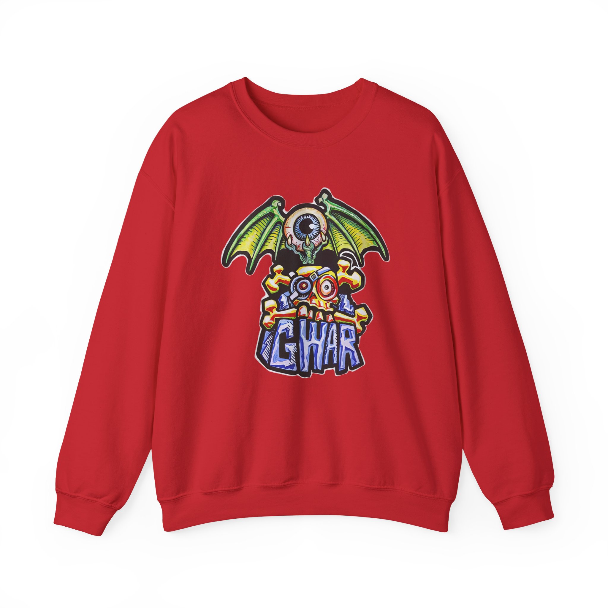 Gwar Flying Eye Unisex Heavy Blendâ„¢ Crewneck Sweatshirt