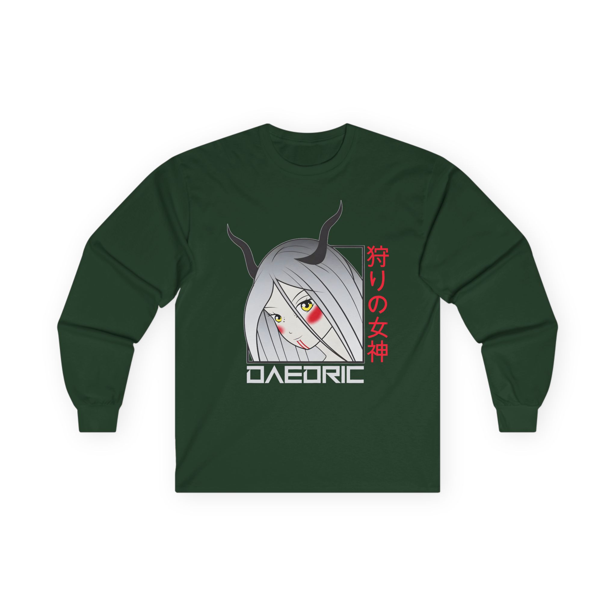 Daedric Goddess of the Hunt Anime Unisex Ultra Cotton Long Sleeve Tee