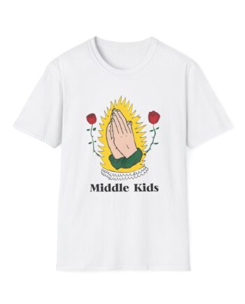 Middle Kids Praying Hands Unisex Softstyle T-Shirt