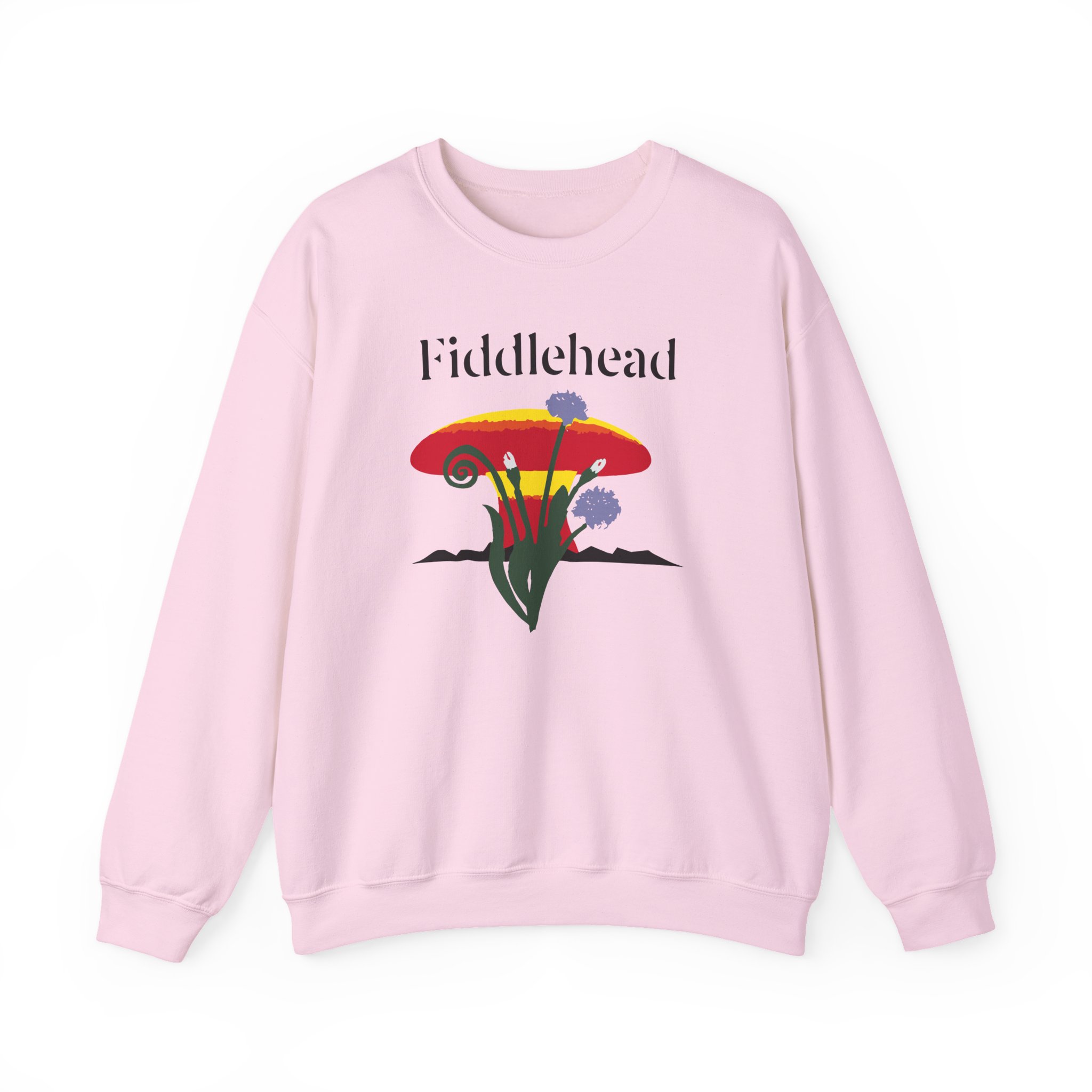 Fiddlehead Jean Emery Unisex Heavy Blendâ„¢ Crewneck Sweatshirt