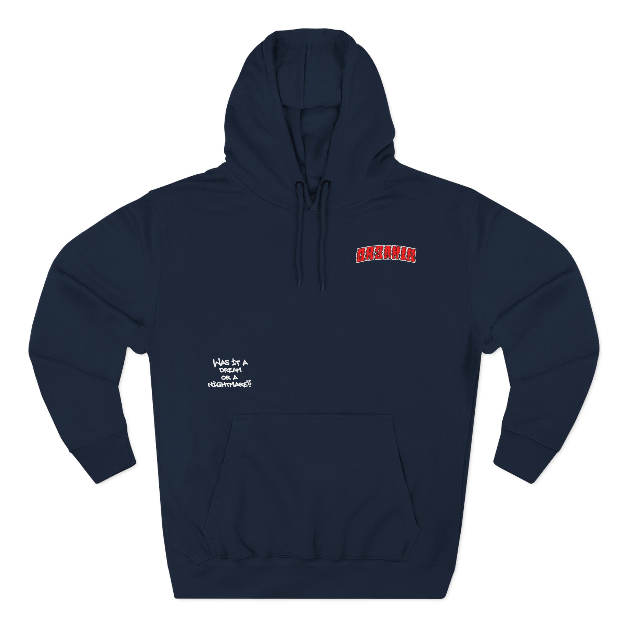 Clix Was It a Dream or a Nightmare? Three-Panel Fleece Hoodie