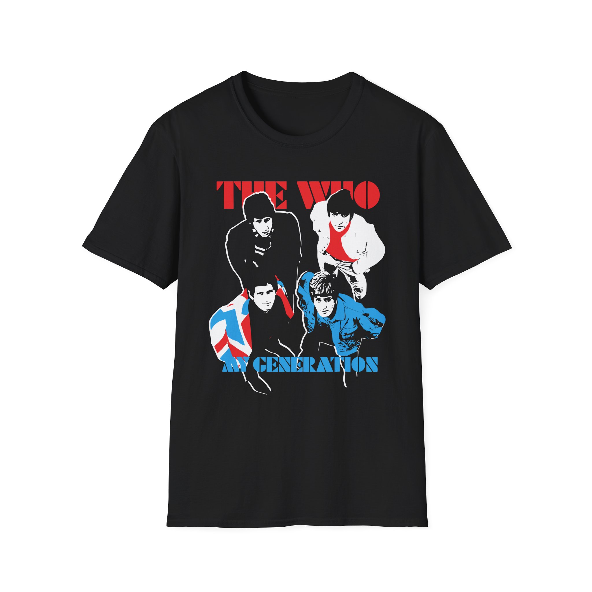 TW My Generation Album Cover Unisex Softstyle T-Shirt