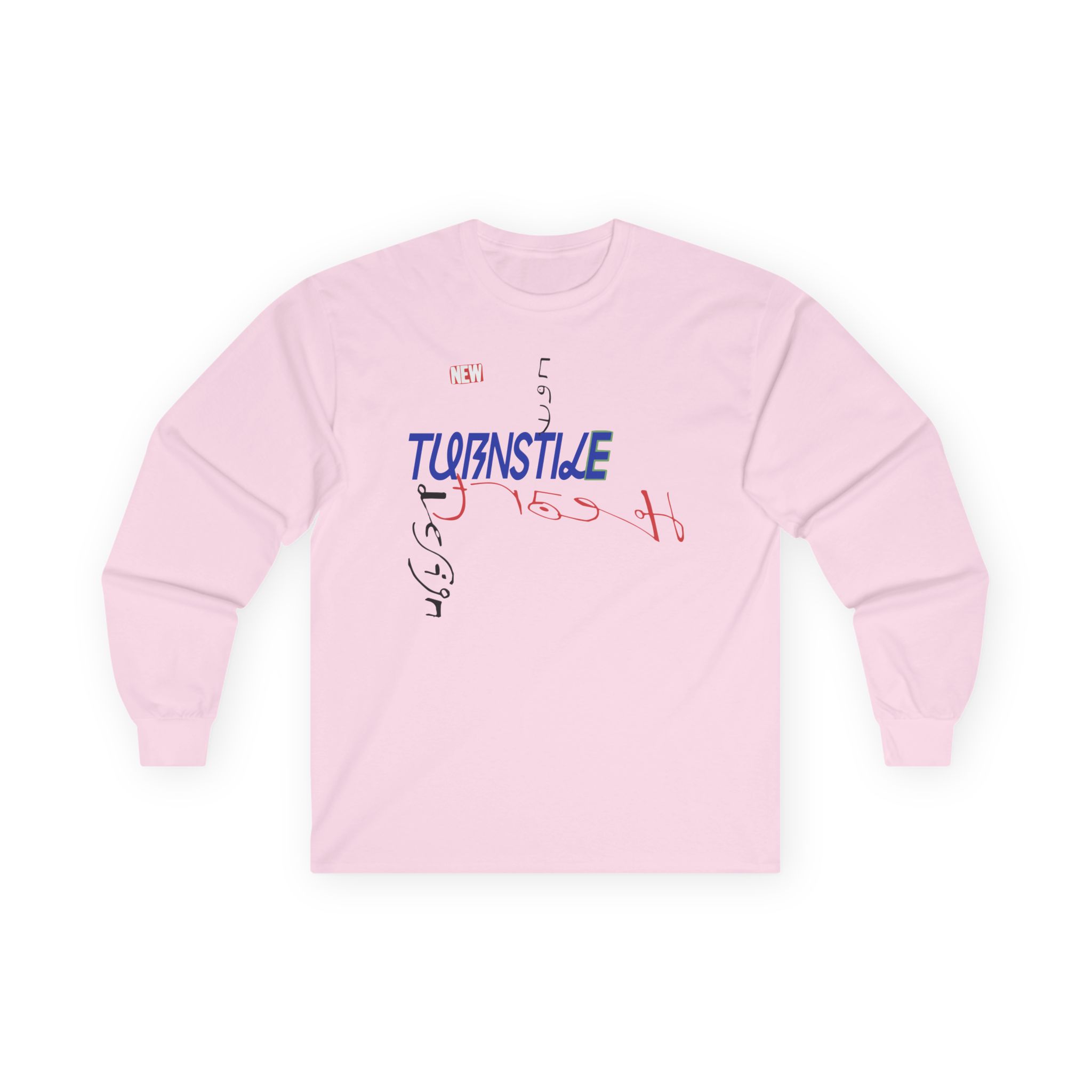Turnstile New Heart Design Unisex Ultra Cotton Long Sleeve Tee