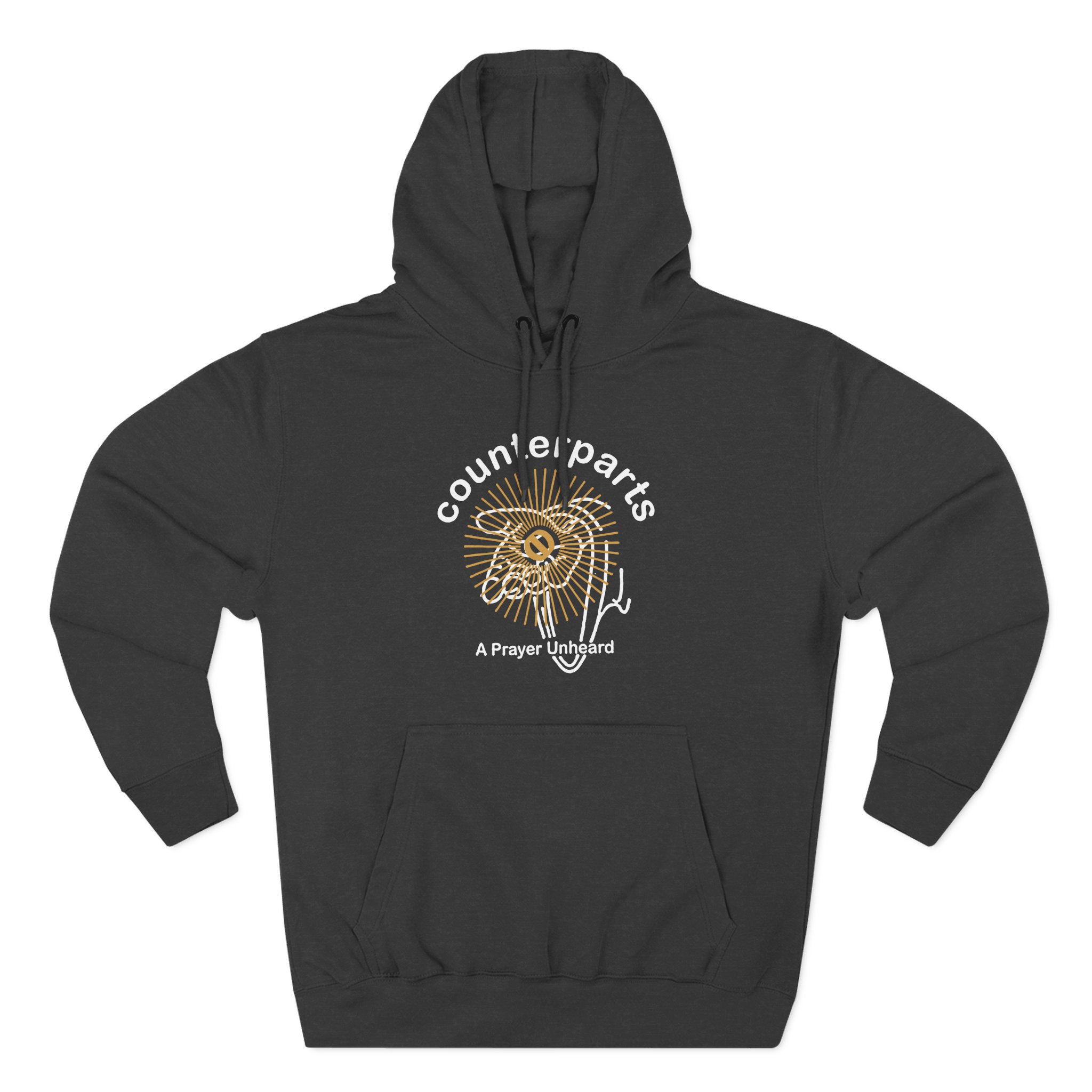 Counterparts Three-Panel Fleece Hoodie