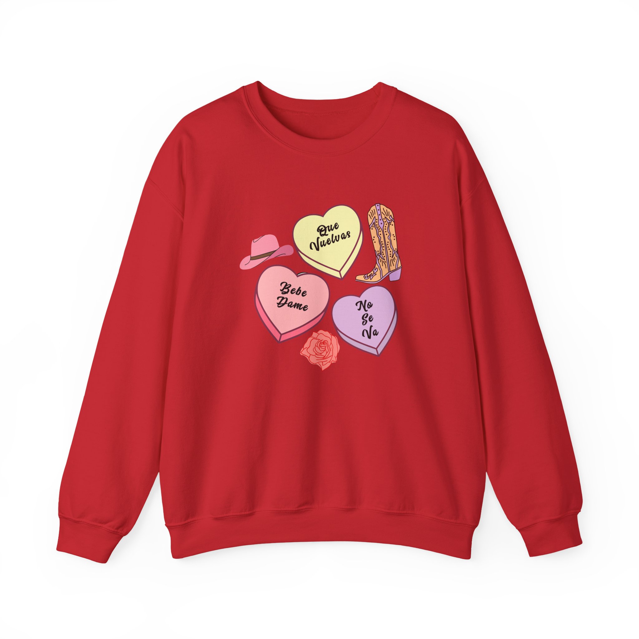 Grupo Frontera Cute Fan Unisex Heavy Blendâ„¢ Crewneck Sweatshirt