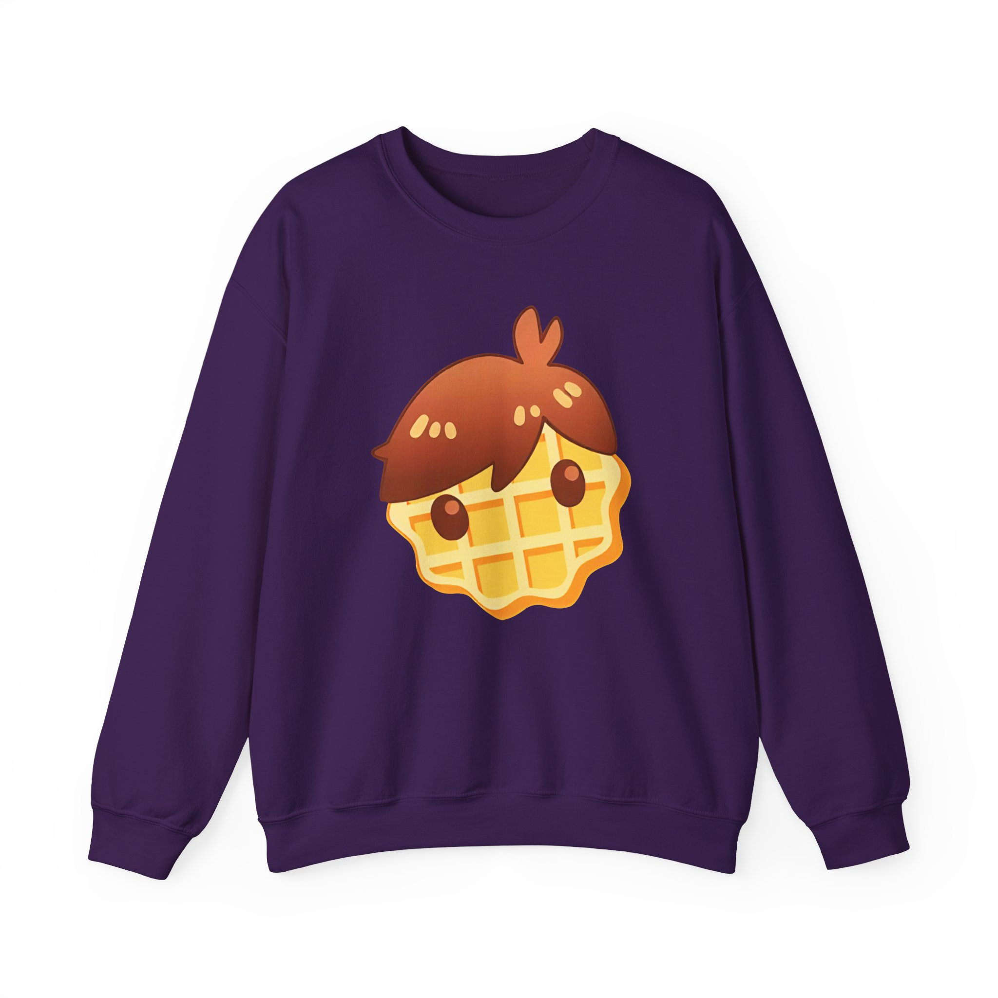 Grian Waffle Head Unisex Heavy Blendâ„¢ Crewneck Sweatshirt