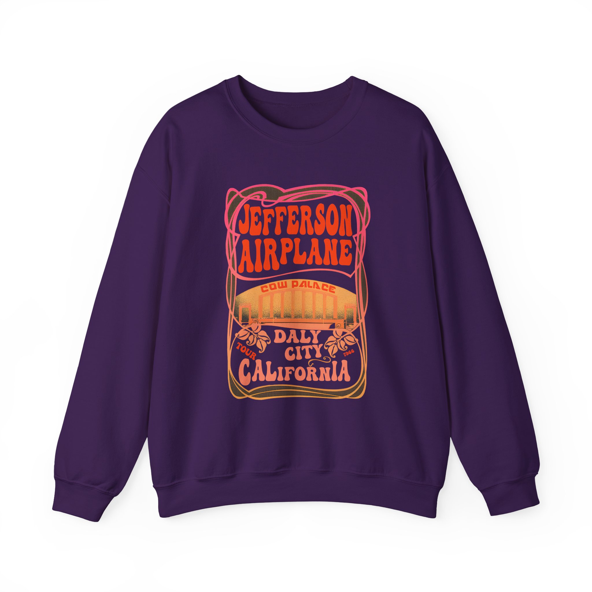 Jefferson Airplane Daly City Tour Unisex Heavy Blendâ„¢ Crewneck Sweatshirt