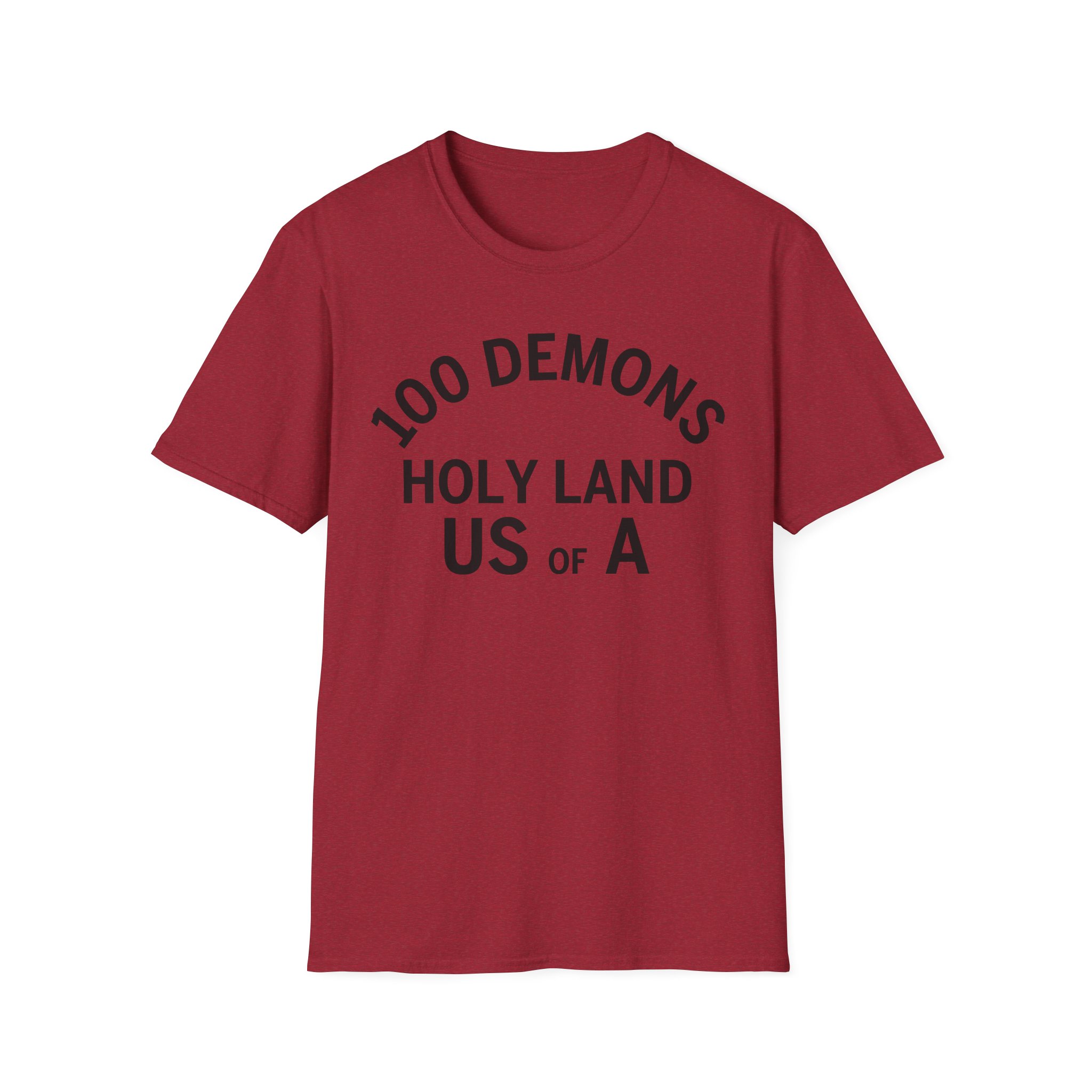 100 Demons Holyland Unisex Softstyle T-Shirt