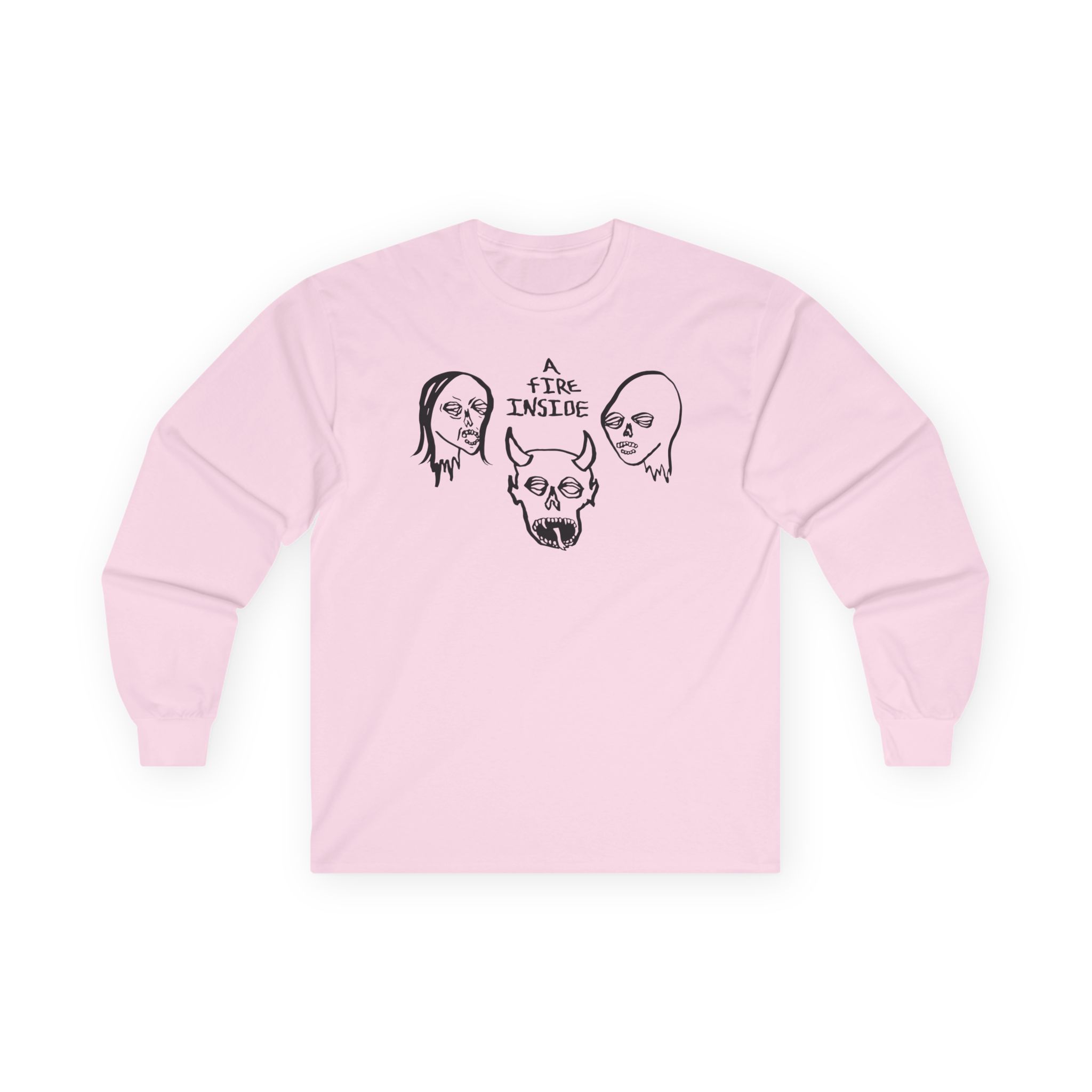 Afi Faces Unisex Ultra Cotton Long Sleeve Tee