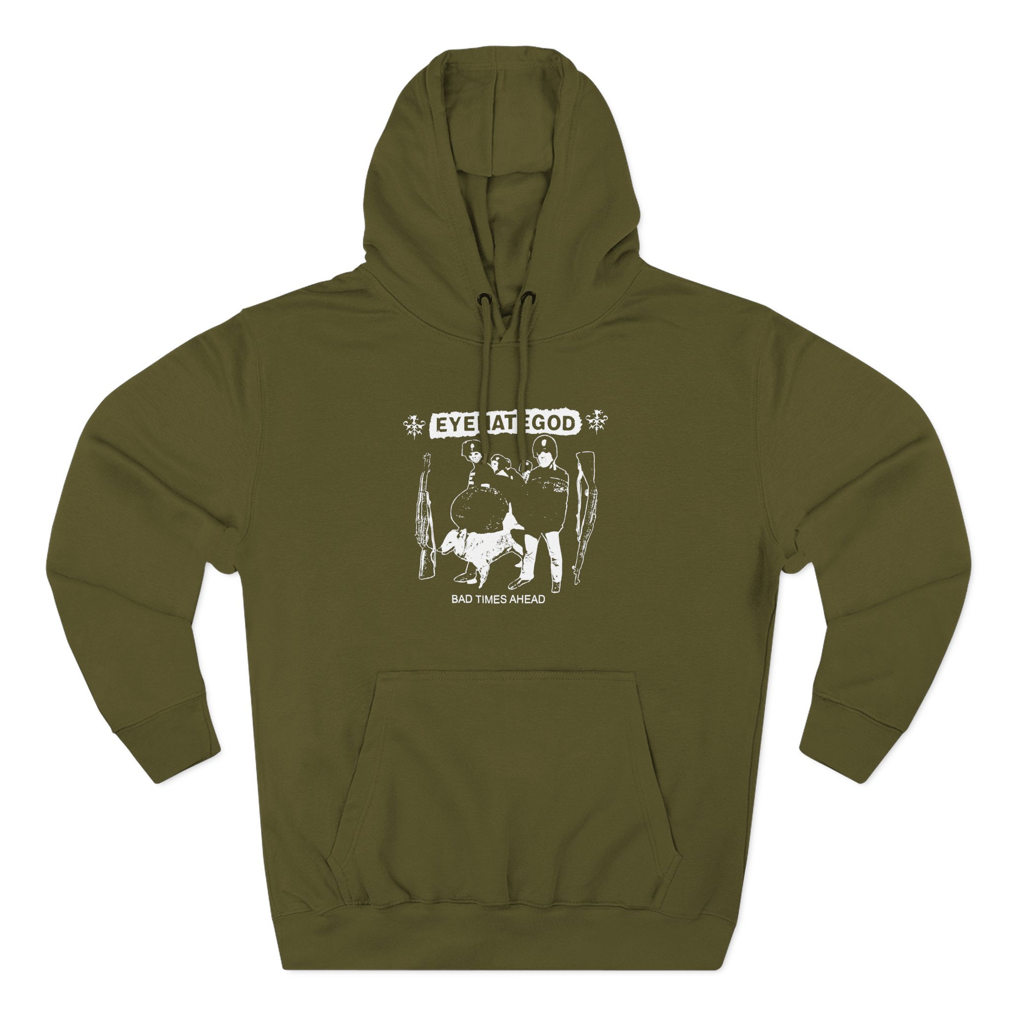 Eyehategod Bad Times Ahead Three-Panel Fleece Hoodie