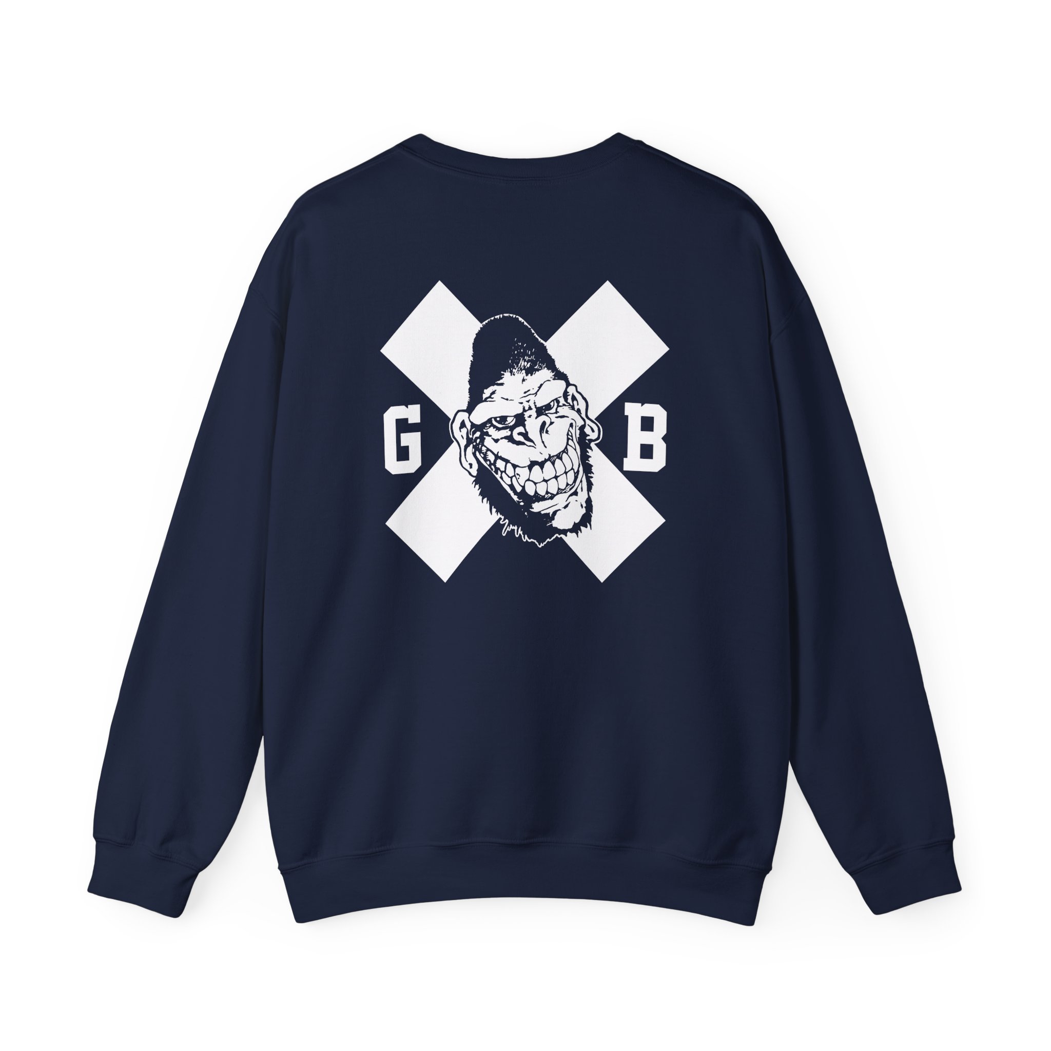 Gorilla Biscuits Gorilla X Unisex Heavy Blendâ„¢ Crewneck Sweatshirt