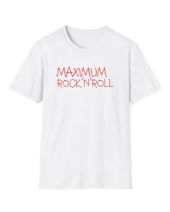 Primal Scream Maximum Rock'n'roll Unisex Softstyle T-Shirt