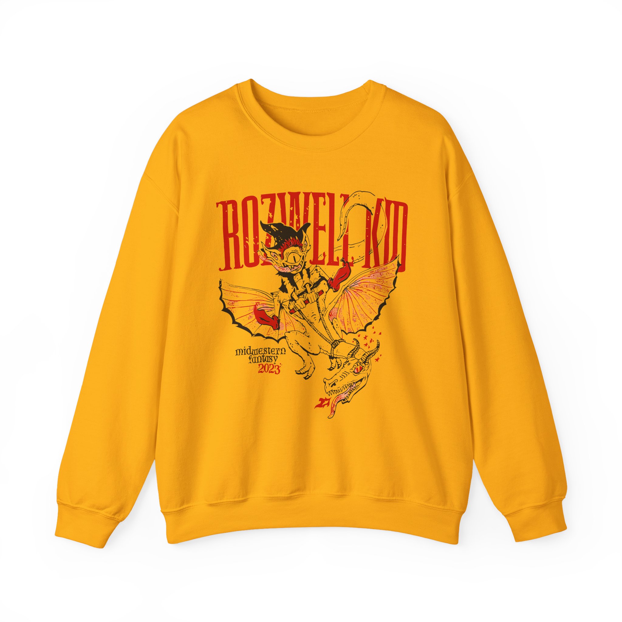 Rozwell Kid 2023 Midwestern Fantasy Tour Unisex Heavy Blendâ„¢ Crewneck Sweatshirt