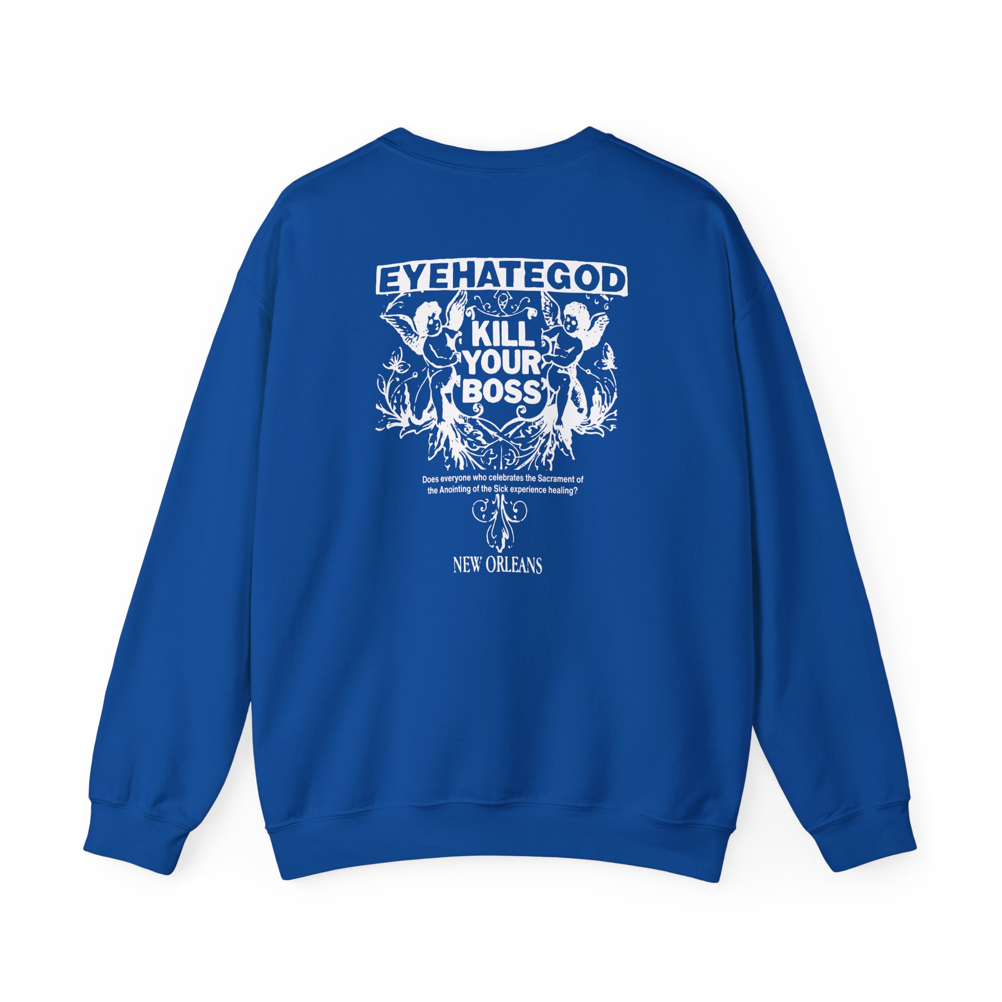 Eyehategod Kill Your Boss Unisex Heavy Blendâ„¢ Crewneck Sweatshirt