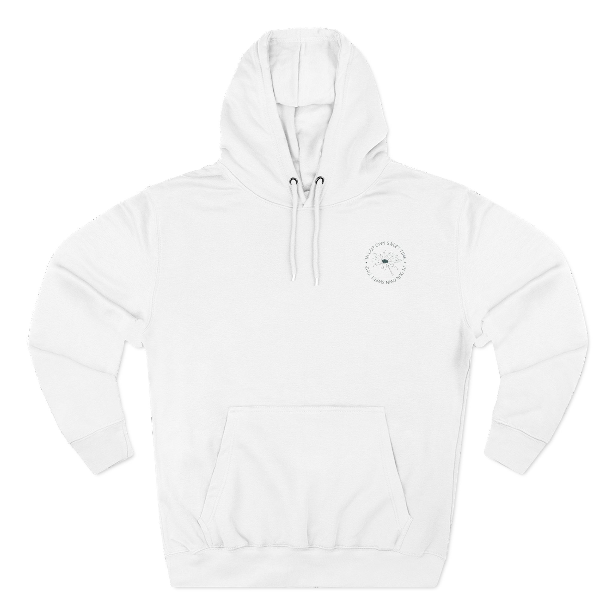 Vance Joy Flower Three-Panel Fleece Hoodie