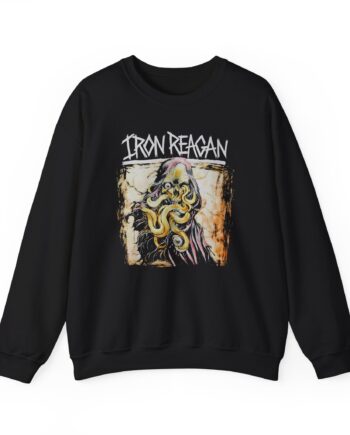 Iron Reagan Tentacle Skull Unisex Heavy Blend™ Crewneck Sweatshirt