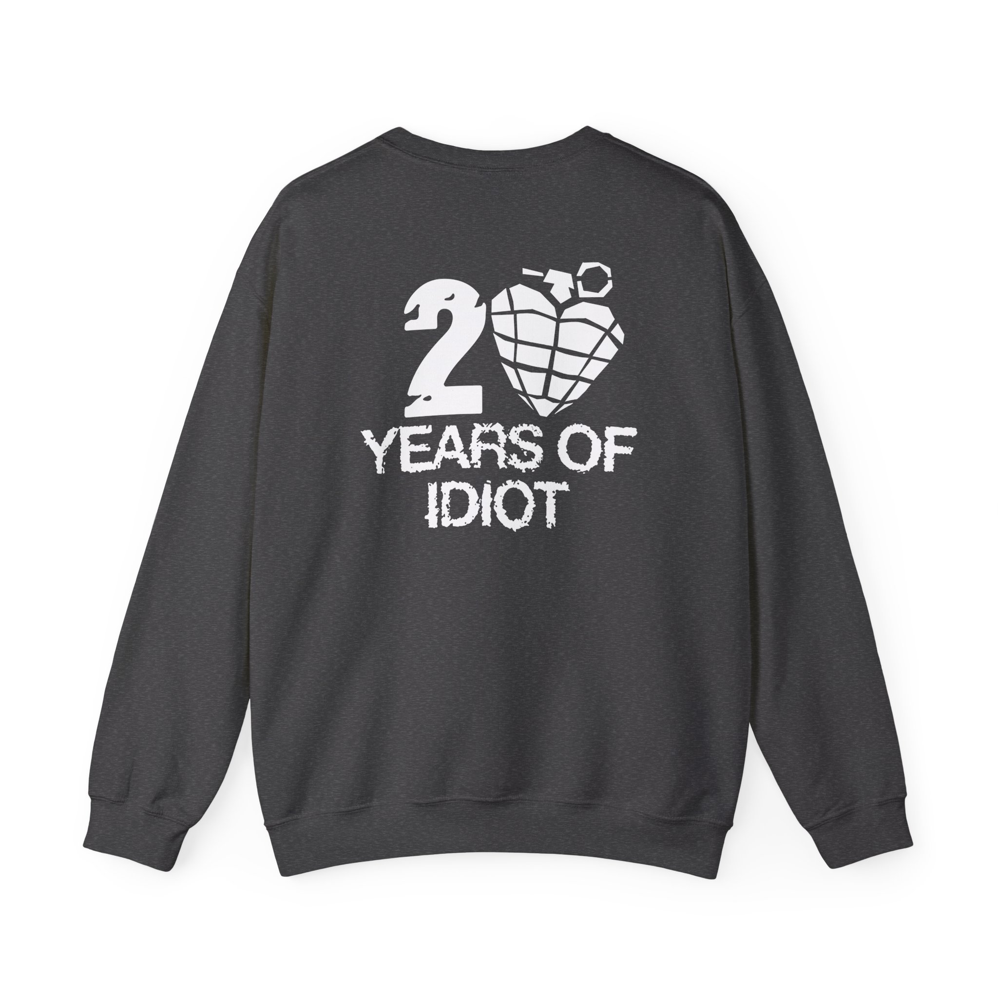 Green Day 20 Years of Idiot Unisex Heavy Blendâ„¢ Crewneck Sweatshirt