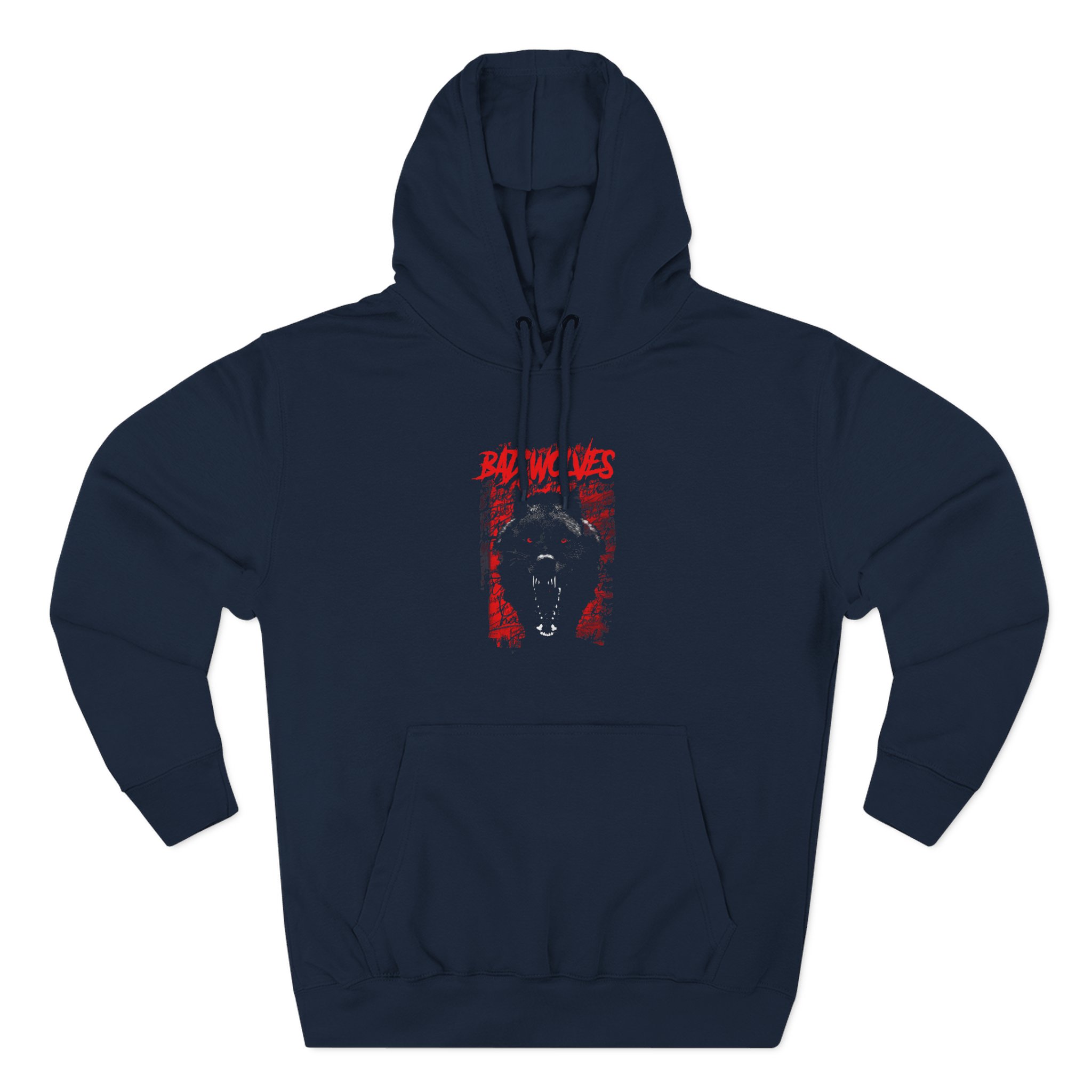 Bad Wolves Big Wolf Three-Panel Fleece Hoodie