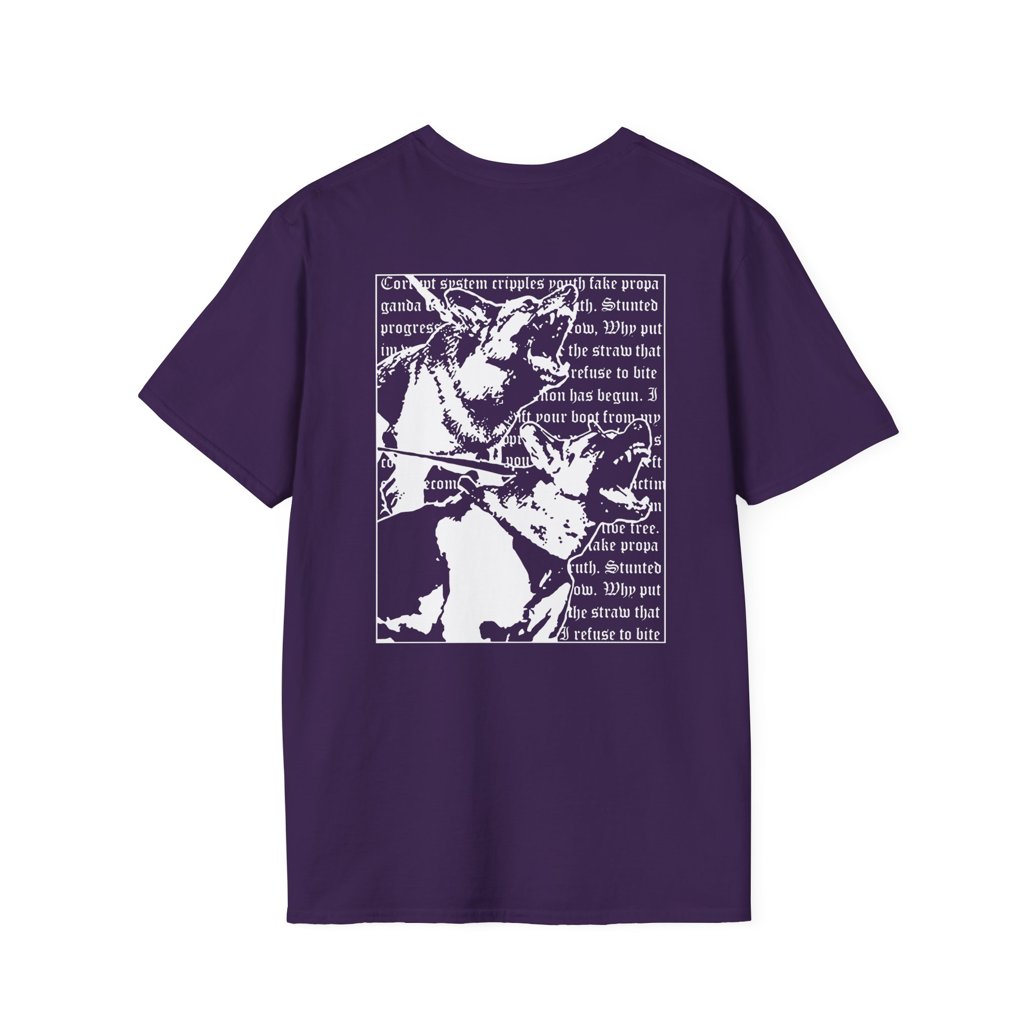 Jesus Piece Tortured Unisex Softstyle T-Shirt